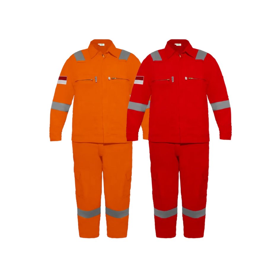 Baju safety kerja proyek