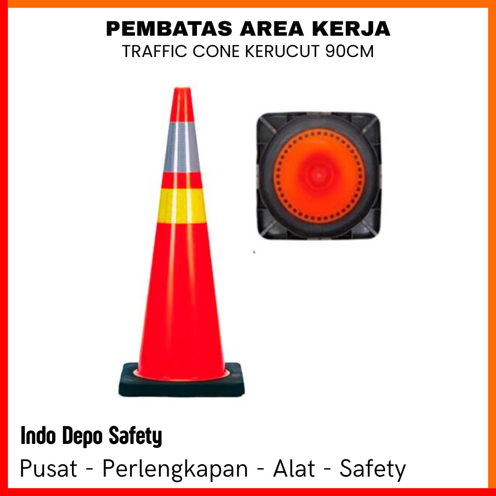 Pembatas Traffic Cone 90CM