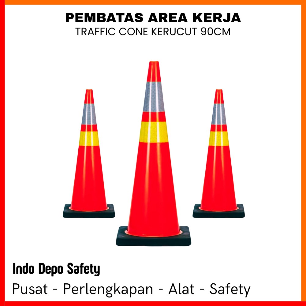 Pembatas Traffic Cone 90CM