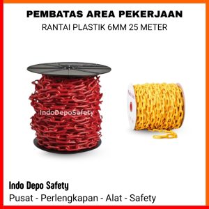 Pembatas Area Rantai Plastik