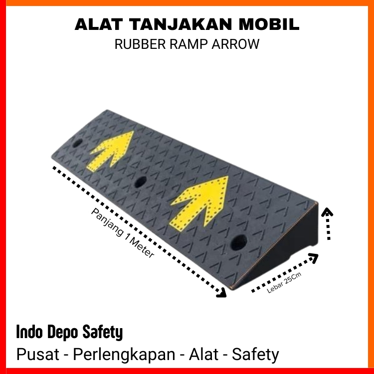 Rubber Ramp Arrow