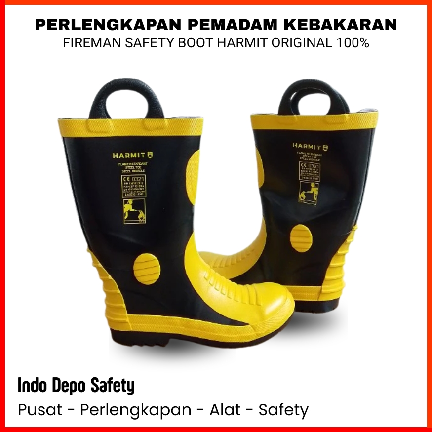 Sepatu Pemadam Merk Harmit