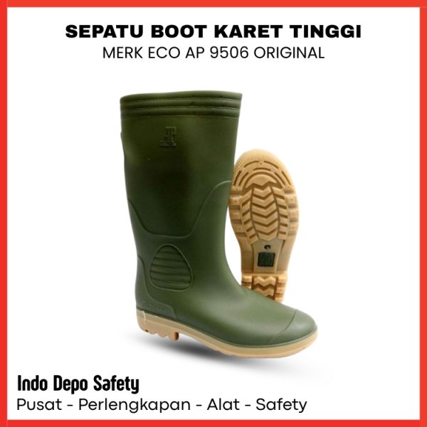 Sepatu Boot AP 9506 - Berkualitas - Hubungi (0812-4113-0073)