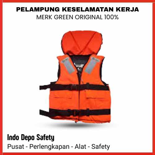 Pelampung Safety Green Orange