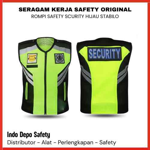 Rompi Safety Security Hijau
