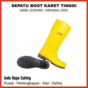 Sepatu Boot Leopard
