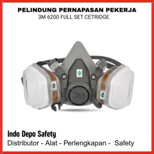 Masker Respirator 3M 6200