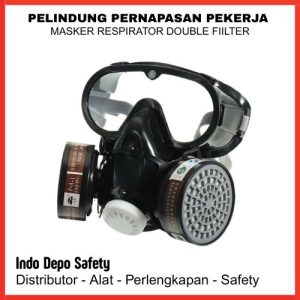 Masker Respirator Double Filter